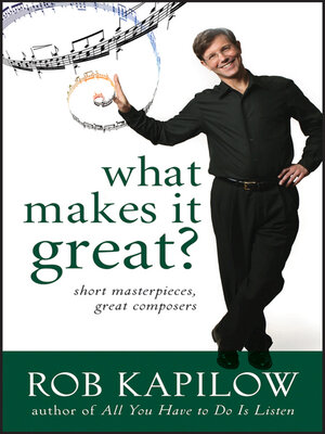 cover image of What Makes It Great